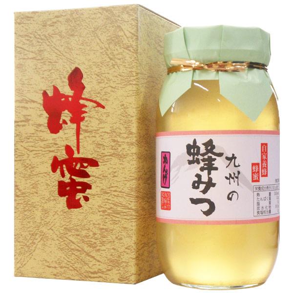 自家養蜂 九州の蜂みつ れんげ（1kg）ビン 川口養蜂場