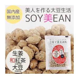 SOY美EAN（ソイビーン）生姜・和紅茶・大豆（72g） 宮本邦製菓
