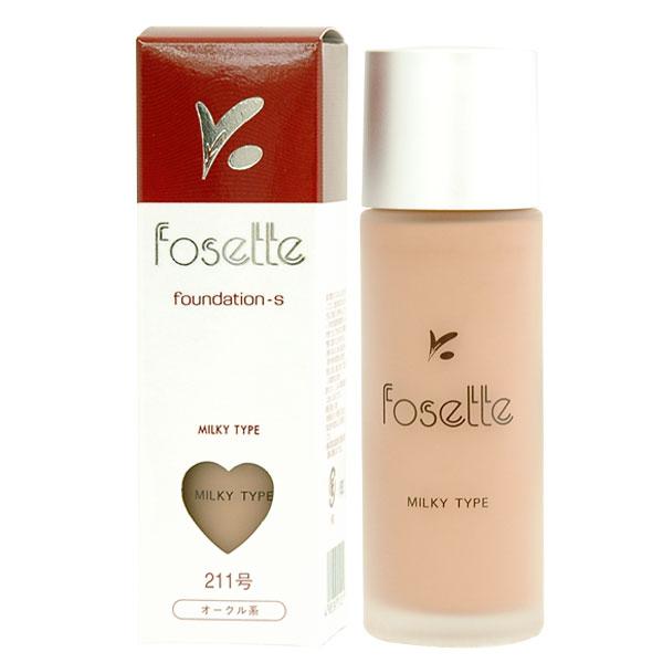 フォセットファンデーションS（肌色ミックスタイプ） 211号（オークル系）（30ml） ジュポン化粧...