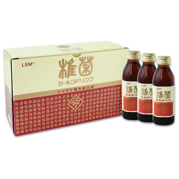 椎菌シーキンドリンク（100ml×10本）LEM含有 野田食菌工業