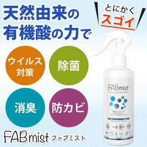 除菌・消臭・防カビスプレー FABミスト（300ml） ビッグバイオ｜shizenkan