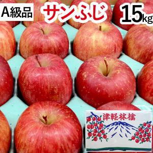サンふじ 青森りんご（約5kg）A級品 竹嶋有機農園 直送につき代引・同