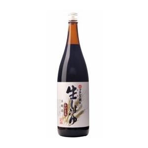 純正生しょうゆ（濃口）（1.8L）ビン 純正食品マルシマ｜shizenkan