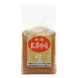 国産特栽 玄米味噌（1kg） 海の精｜shizenkan