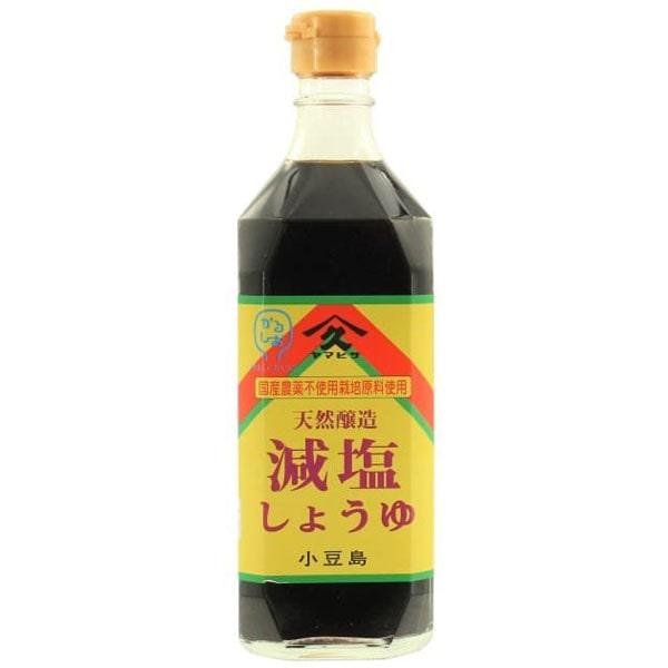 減塩醤油（500ml）ビン ヤマヒサ