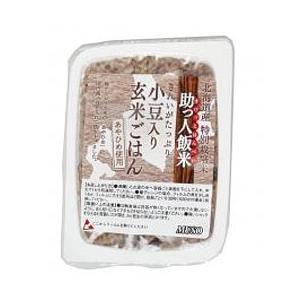 助っ人飯米・小豆入り玄米ごはん（160g） ムソー