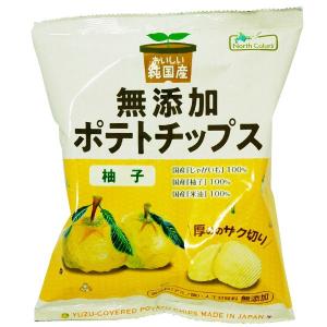 純国産ポテトチップス・柚子（53g） ノースカラーズ｜shizenkan