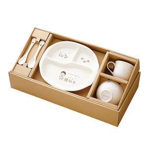 森修焼特典】森修焼 なかよしセット（プレート、マグカップ、茶わん