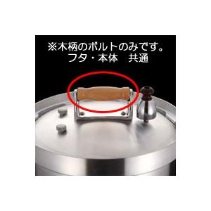 平和圧力鍋 両手鍋用部品 H-17木柄用ボルトセット 鋳物屋｜shizenkan