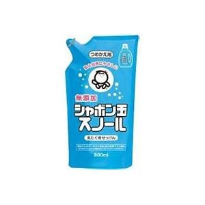 シャボン玉スノール（液体タイプ）つめかえ用（800ml） シャボン玉石けん｜shizenkan