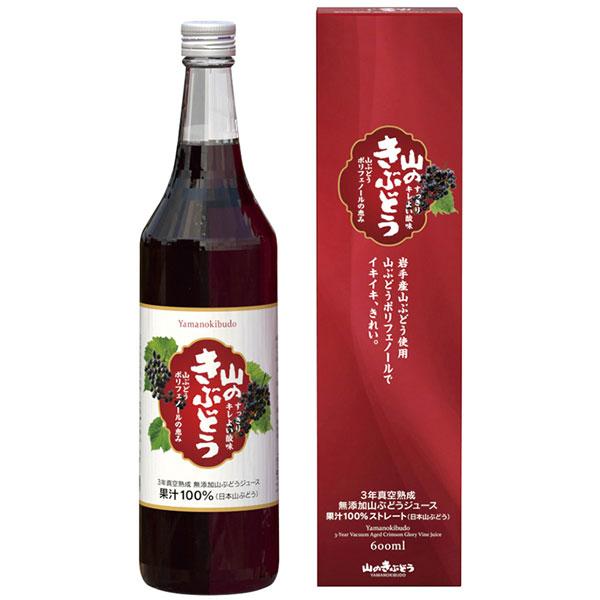 山のきぶどう（600ml）ビン箱入 佐幸本店