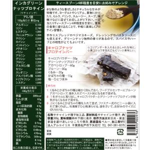 インカグリーンナッツプロテイン(300g) ア...の詳細画像1