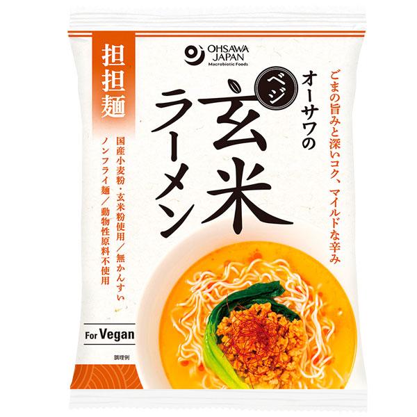 オーサワのベジ玄米ラーメン（担担麺）（132g（うち麺80g）） オーサワジャパン