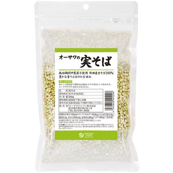 オーサワの実そば（250g） オーサワジャパン 数量限定