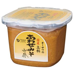 オーサワの国産立科あわせみそ（400g）カップ オーサワジャパン｜shizenkan