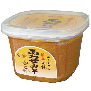 オーサワの国産立科あわせみそ（650g）カップ オーサワジャパン｜shizenkan