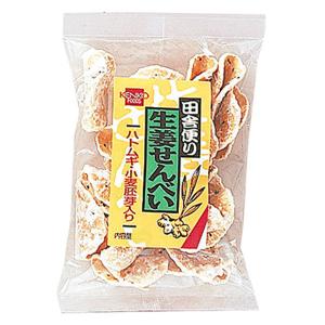 田舎便り生姜せんべい 健康フーズ