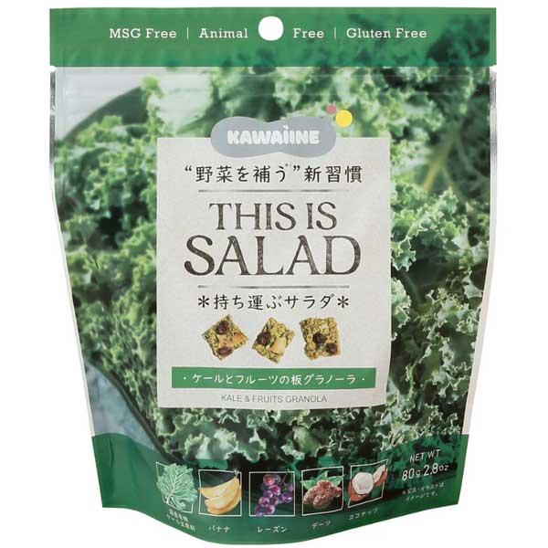 THIS IS SALAD ケールとフルーツの板グラノーラ（80g） 東京バル