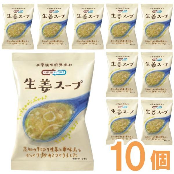 NATURE FUTURe 生姜スープ（10.6g×10食セット） コスモス食品