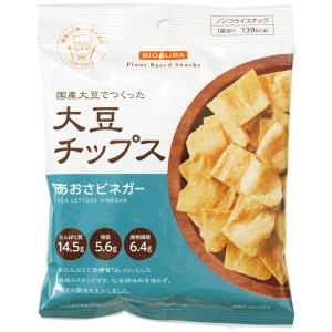 大豆チップス あおさビネガー（35g） アルソア慧央グループ リニューアル準備中｜shizenkan