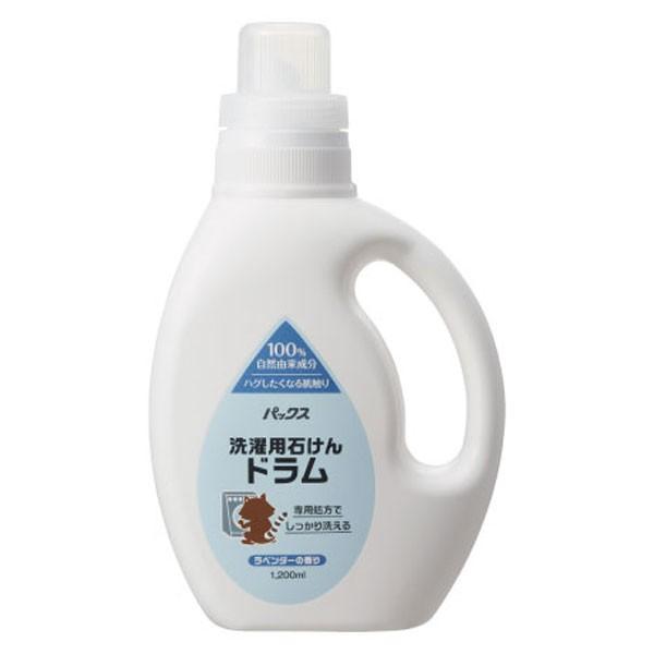 パックス 洗濯用石けん ドラム・本体（1.2L） 太陽油脂