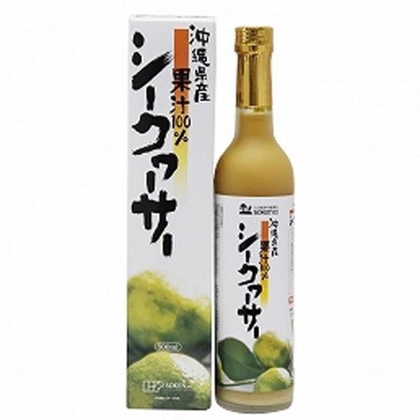 沖縄産シークワーサー（500ml）ビン 創健社