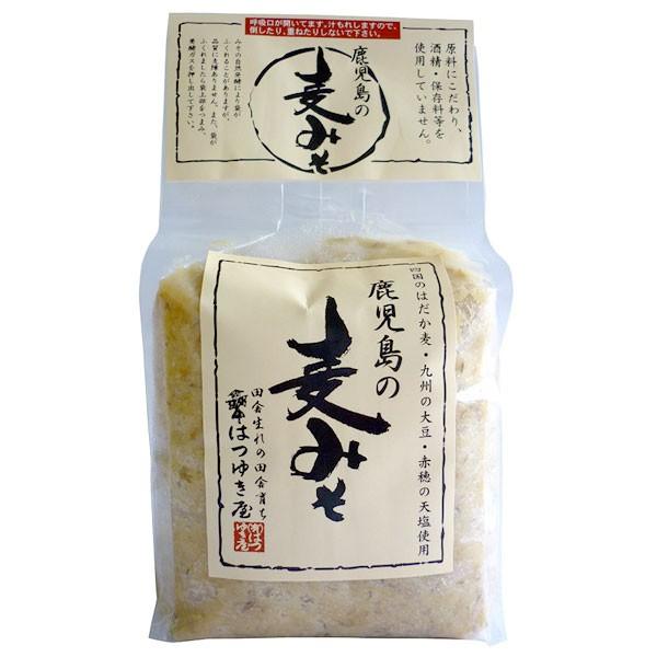 鹿児島の麦みそ（1kg） はつゆき屋