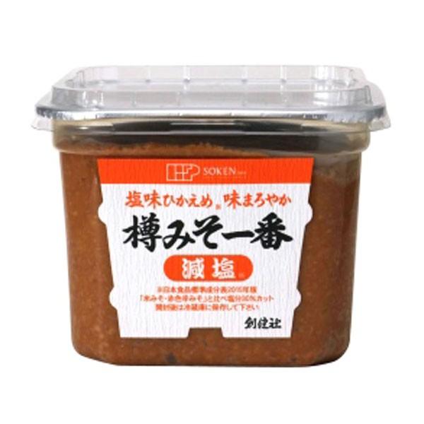 樽みそ一番（減塩）カップ（750g） 創健社