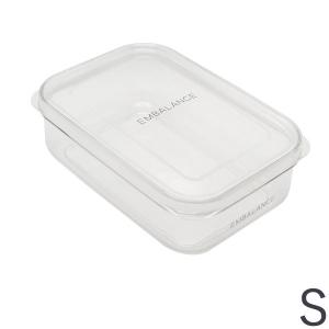 エンバランス クリアコンテナ（角型）保存容器（Sサイズ（620ml）） ウィルマックス