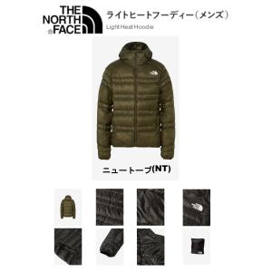 THE NORTH FACE(ノースフェイス) ライトヒートフーディー (中綿クリーンダウン・防水撥...