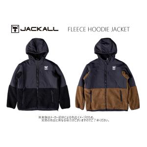 JACKALL(ジャッカル) '23 FLEECE HOODIE JACKET(フリースフーディジャケット) (フィッシングウエア・アウター・長袖釣りウェア・保温・防寒)-