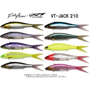 Fish Arrow(フィッシュアロー)　VT-JACK 210(VT ジャック 210) DRTコラボレーションモデル (釣りルアー・フック付き・全魚種完全対応)(バス・シーバス)-