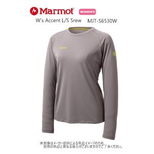 Marmot (マーモット) ウイメンズアセントロングスリーブクルー (長袖ウェアスポーツトレッキング) レディース Sサイズ (MJT-S6530W) -の商品画像