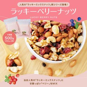 ミックスナッツ ラッキーベリーナッツ 250g...の詳細画像1