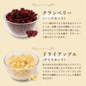 ミックスナッツ クランベリーとりんご入りミック...の詳細画像3