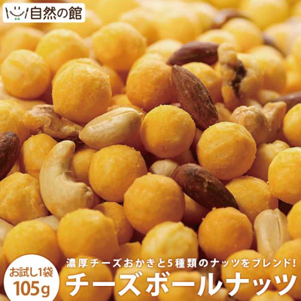 おつまみ おかき ミックスナッツ 送料無料 チーズボールナッツ 120g お試し おやつ お菓子 チ...