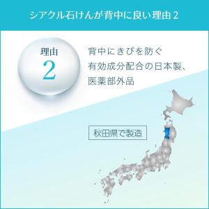 背中ニキビ ボディソープ 背中ニキビ 石鹸 背...の詳細画像3