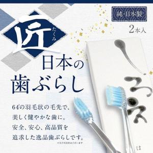 歯ブラシ 高級 ＼2本入り/ 日本製 しろえ ...の詳細画像3