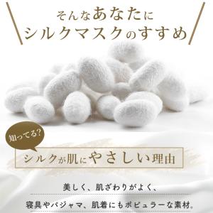 シルクマスク 立体マスク 冷感マスク 布マスク...の詳細画像3