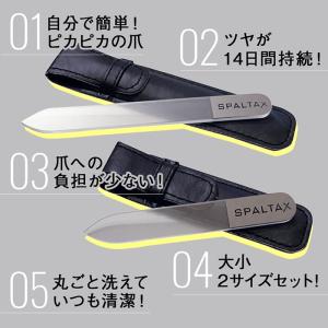 爪やすり ガラス 爪磨き ツヤ出し ネイルファ...の詳細画像1
