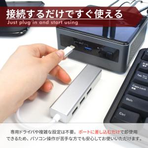 USB Type-C ハブ アダプタ 変換アダ...の詳細画像3