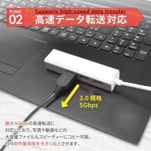 USB Type-C ハブ アダプタ 変換アダ...の詳細画像5