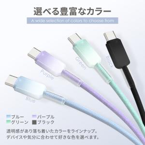 Type-C ケーブル タイプc 充電ケーブル...の詳細画像2