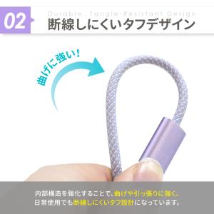 USB ケーブル usbケーブル 充電ケーブル...の詳細画像4