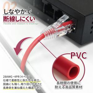 LANケーブル Cat6A 10Gbps 3m...の詳細画像4