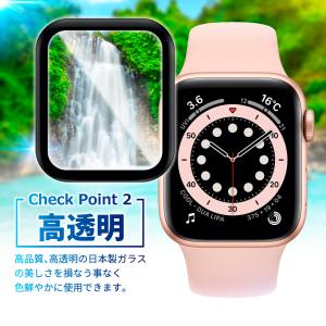 アップルウォッチ ガラスフィルム Apple ...の詳細画像2