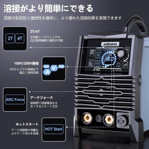 溶接機 セット 180A 半自動溶接機 M18...の詳細画像2