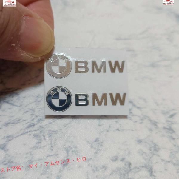 BMW メッキ調ステッカー 4P■Mスポーツ MSport Mパフォーマンス MPerformanc...
