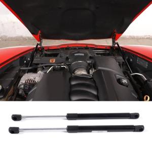 シボレー コルベットC6 2005-2013カーボンブラックカーフード油圧ロッド車内装カスタムアクセサリー