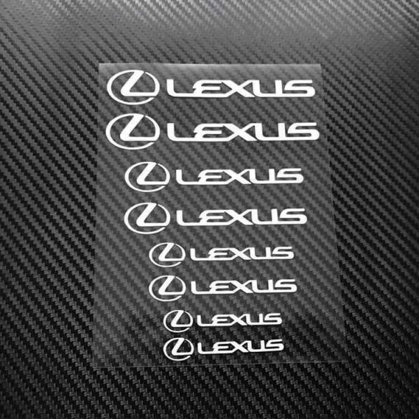 LEXUS ブレンボ ロゴ ブレーキキャリパー ステッカー デカール 耐久 耐熱 ブレーキ　レクサス...